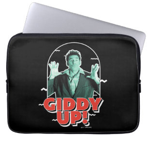 Seinfeld Kramer - Giddy Up! Laptop Sleeve