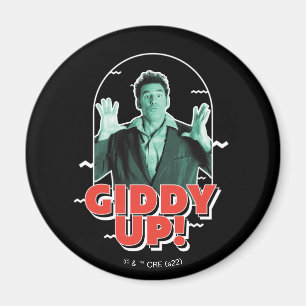 Seinfeld   Kramer - Giddy Up! Magneet