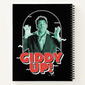 Seinfeld | Kramer - Giddy Up! Notitieboek (Achterkant)
