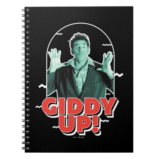 Seinfeld | Kramer - Giddy Up! Notitieboek (Voorkant)