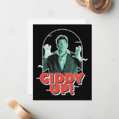 Seinfeld | Kramer - Giddy Up! Notitiekaartje (Voorkant / Achterkant in situ)