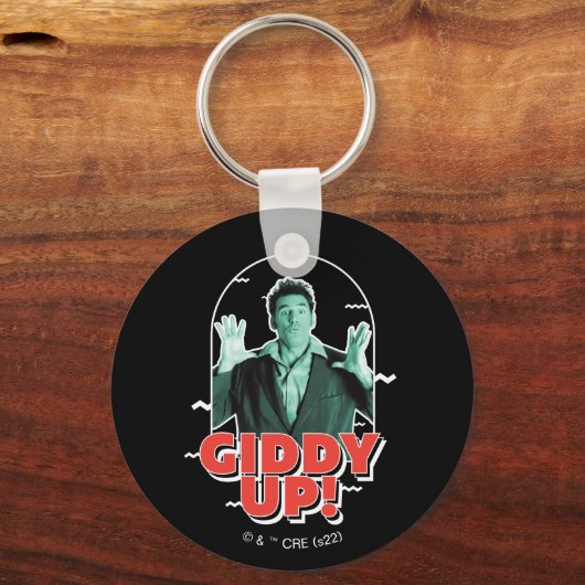 Seinfeld | Kramer - Giddy Up! Sleutelhanger (Voorkant)