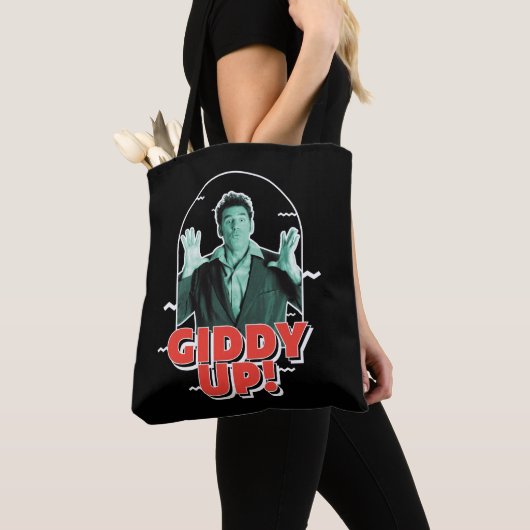 Seinfeld | Kramer - Giddy Up! Tote Bag (Dichtbij)
