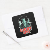Seinfeld | Kramer - Giddy Up! Vierkante Sticker (Envelop)