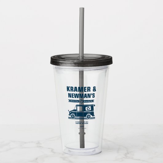 Seinfeld | Kramer & Newmans Recycling Co. Acryl Drinkbeker (Voorkant)