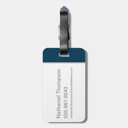 Seinfeld | Kramer & Newmans Recycling Co. Bagagelabel (Achterkant verticaal)