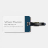 Seinfeld | Kramer & Newmans Recycling Co. Bagagelabel (Achterkant horizontaal)