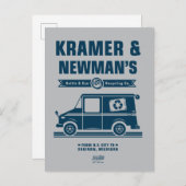 Seinfeld | Kramer & Newmans Recycling Co. Briefkaart (Voorkant / Achterkant)