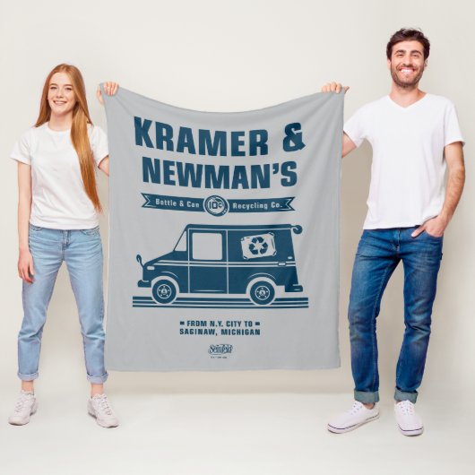Seinfeld | Kramer & Newman's Recycling Co. Fleece Deken (In situ)