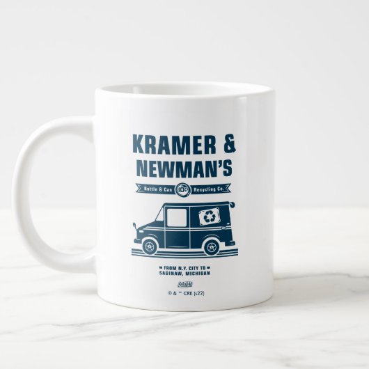 Seinfeld | Kramer & Newmans Recycling Co. Grote Koffiekop (Links)