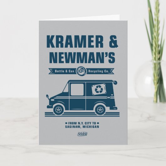 Seinfeld | Kramer & Newman's Recycling Co. Kaart (Voorkant)