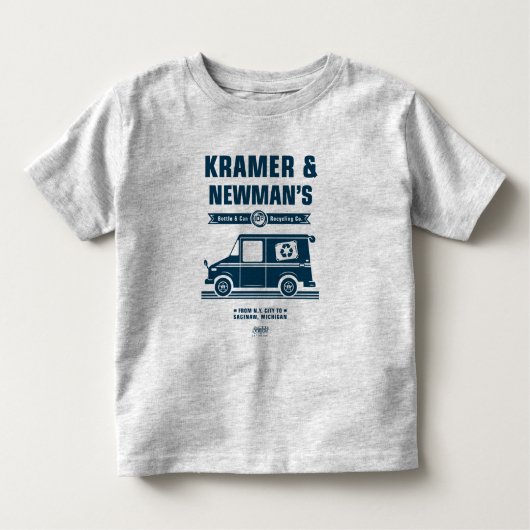 Seinfeld | Kramer & Newmans Recycling Co. Kinder Shirts (Voorkant)
