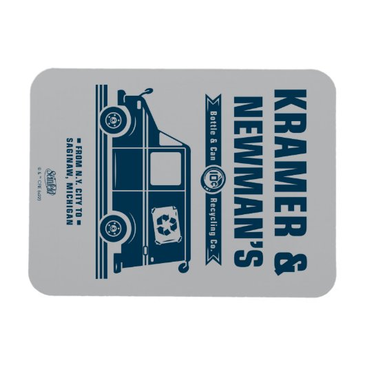 Seinfeld | Kramer & Newmans Recycling Co. Magneet (Horizontaal)