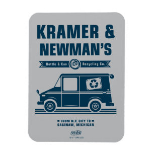 Seinfeld Kramer & Newmans Recycling Co. Magneet