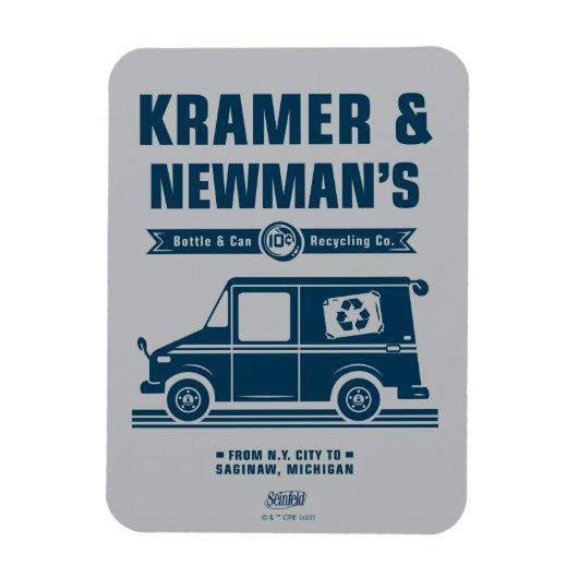 Seinfeld | Kramer & Newmans Recycling Co. Magneet (Verticaal)