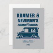 Seinfeld | Kramer & Newman's Recycling Co. Notitiekaartje (Voorkant / Achterkant)