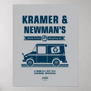 Seinfeld   Kramer & Newmans Recycling Co. Poster
