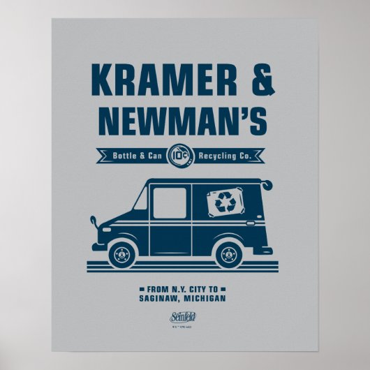 Seinfeld | Kramer & Newmans Recycling Co. Poster (Voorkant)
