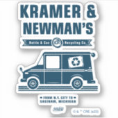 Seinfeld | Kramer & Newmans Recycling Co. Sticker (Voorkant)