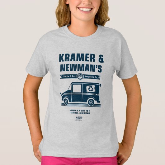 Seinfeld | Kramer & Newmans Recycling Co. T-shirt (Voorkant)