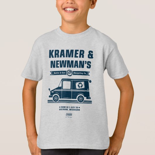 Seinfeld | Kramer & Newmans Recycling Co. T-shirt (Voorkant)