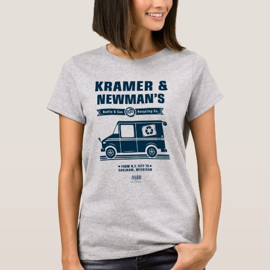 Seinfeld | Kramer & Newmans Recycling Co. T-shirt (Voorkant)