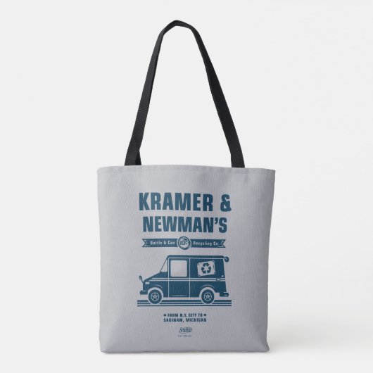 Seinfeld | Kramer & Newmans Recycling Co. Tote Bag (Achterkant)