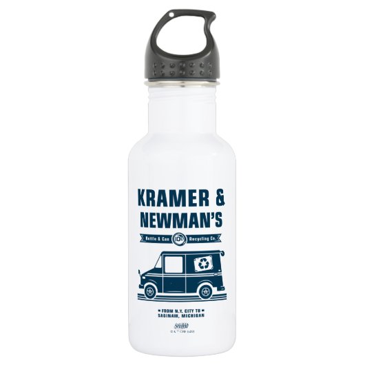 Seinfeld | Kramer & Newmans Recycling Co. Waterfles (Voorkant)