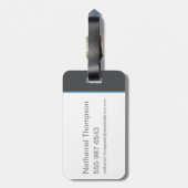 Seinfeld | Kramerica Industries Bagagelabel (Achterkant verticaal)