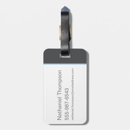 Seinfeld | Kramerica Industries Bagagelabel (Achterkant verticaal)