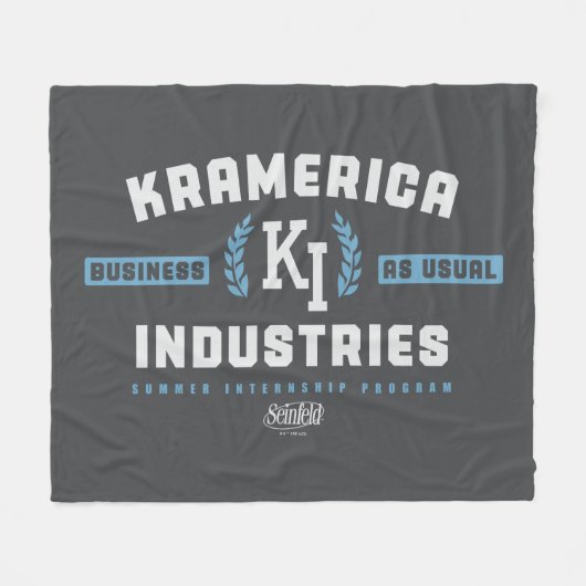 Seinfeld | Kramerica Industries Fleece Deken (Voorkant (Horizontaal))