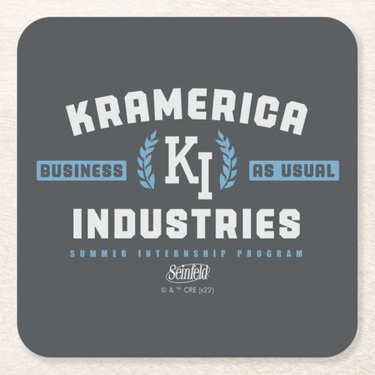 Seinfeld | Kramerica Industries Kartonnen Onderzetters (Voorkant)
