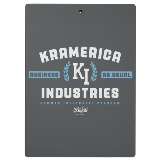 Seinfeld | Kramerica Industries Klembord (Achterkant)
