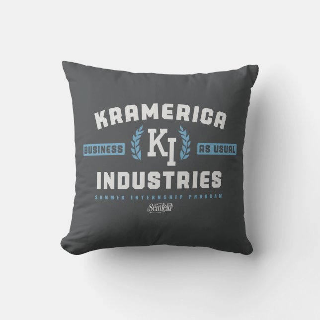 Seinfeld | Kramerica Industries Kussen (Voorkant)