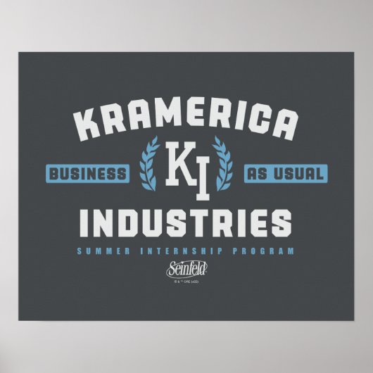 Seinfeld | Kramerica Industries Poster (Voorkant)