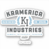 Seinfeld | Kramerica Industries Sticker (Voorkant)