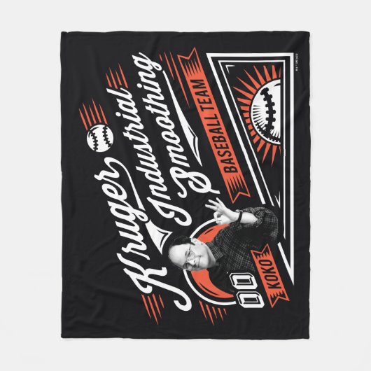 Seinfeld | Kruger Industrial Baseball Team Fleece Deken (Voorkant)