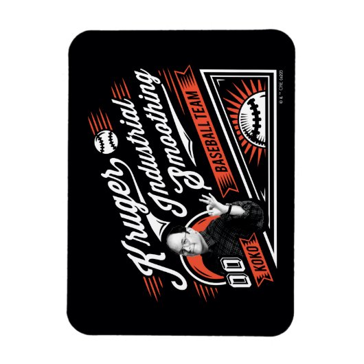 Seinfeld | Kruger Industrial Baseball Team Magneet (Verticaal)