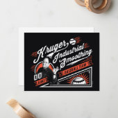 Seinfeld | Kruger Industrial Baseball Team Notitiekaartje (Voorkant / Achterkant in situ)