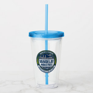 Seinfeld   Logo Vandelay Industries Acryl Drinkbeker