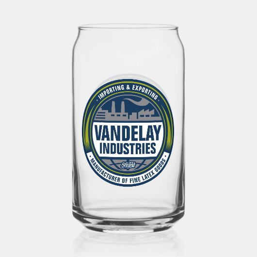 Seinfeld | Logo Vandelay Industries Blikvorm Glas (Voorkant)