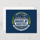 Seinfeld | Logo Vandelay Industries Briefkaart (Voorkant / Achterkant)