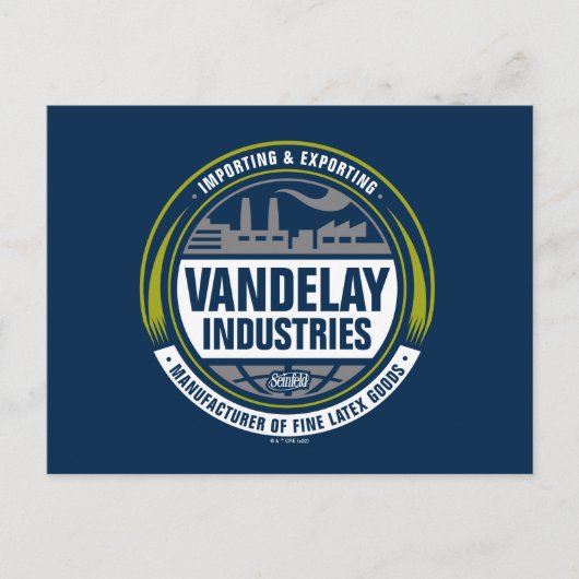 Seinfeld | Logo Vandelay Industries Briefkaart (Voorkant)