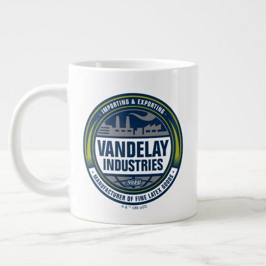 Seinfeld | Logo Vandelay Industries Grote Koffiekop (Links)