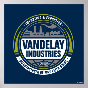 Seinfeld   Logo Vandelay Industries Poster