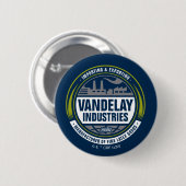 Seinfeld | Logo Vandelay Industries Ronde Button 5,7 Cm (Voorkant /achterkant)