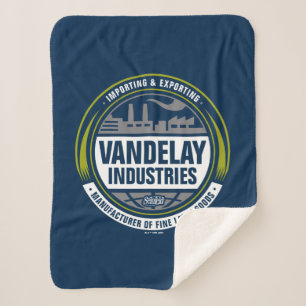 Seinfeld   Logo Vandelay Industries Sherpa Deken