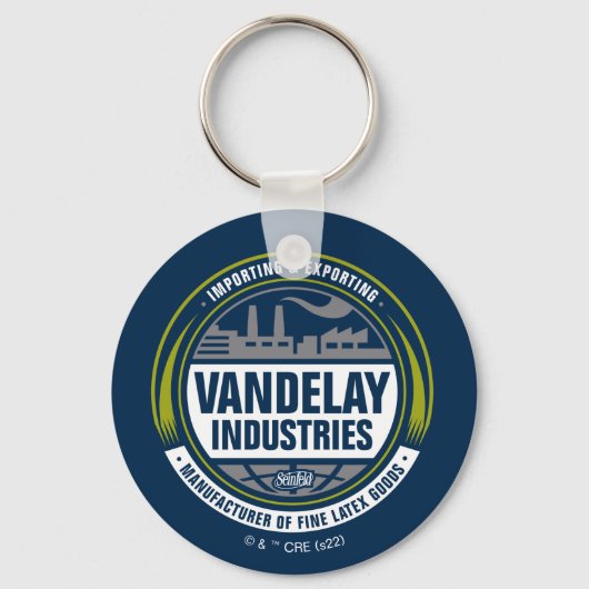 Seinfeld | Logo Vandelay Industries Sleutelhanger (Voorkant)