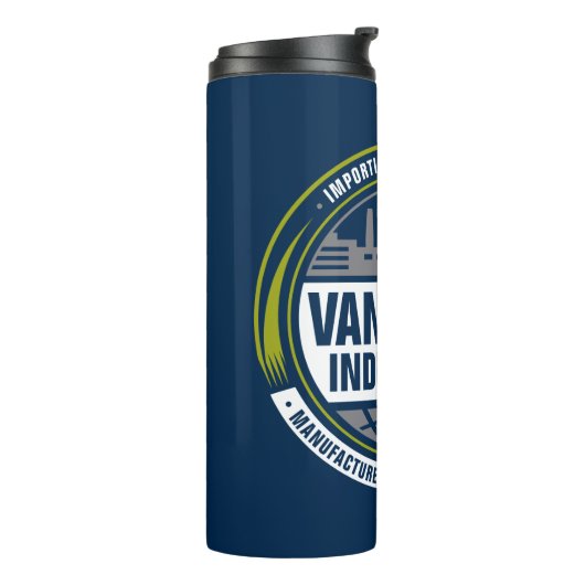 Seinfeld | Logo Vandelay Industries Thermosbeker (Gedraaid links)