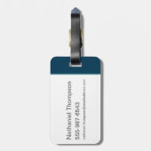 Seinfeld | Meme Pattern Bagagelabel (Achterkant verticaal)